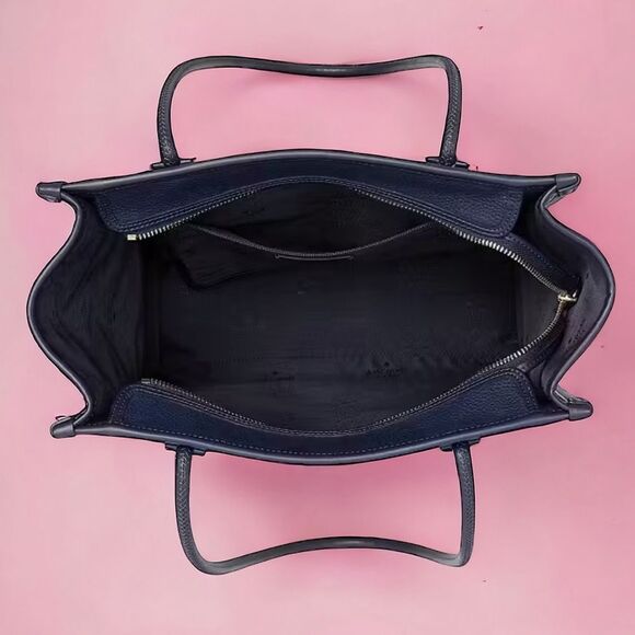 KATE SPADE NWT WINTER WONDERS NORTH SOUTH TOTE BAG LEATHER - Picture 5 of 6